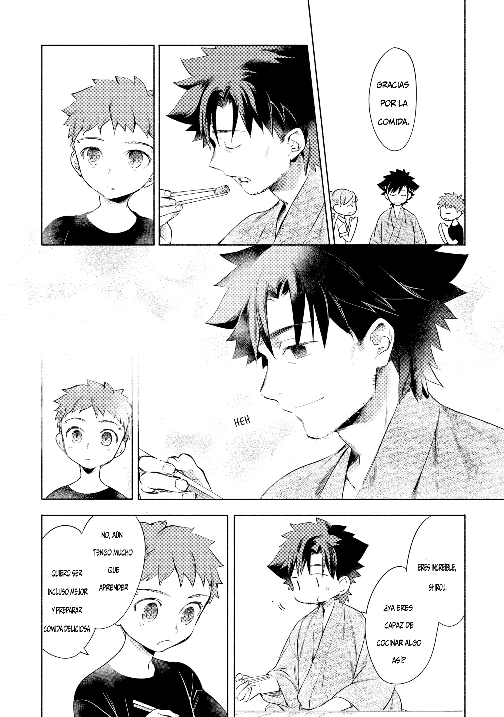 Emiya-san Chi no Kyou no Gohan Capitulo 6 página 10