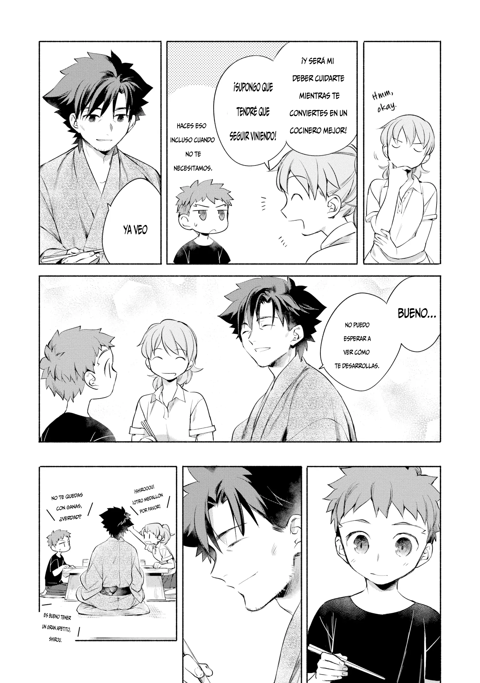 Emiya-san Chi no Kyou no Gohan Capitulo 6 página 11