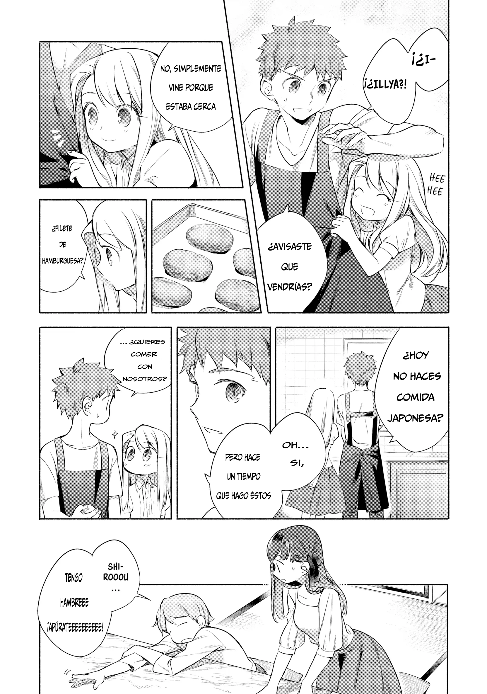 Emiya-san Chi no Kyou no Gohan Capitulo 6 página 13