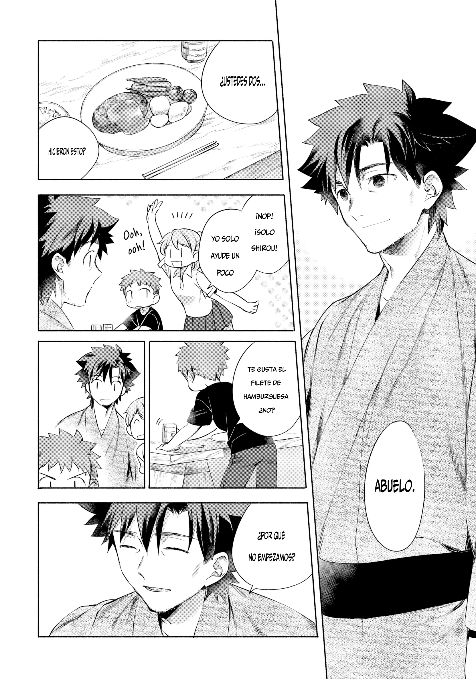 Emiya-san Chi no Kyou no Gohan Capitulo 6 página 9