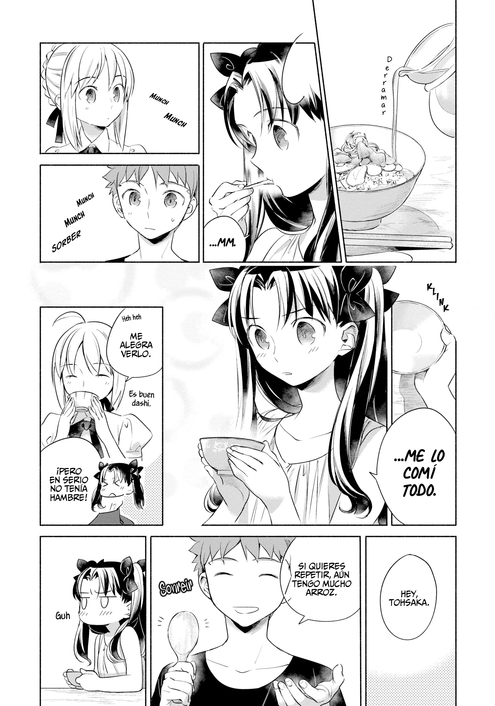 Emiya-san Chi no Kyou no Gohan Capitulo 7 página 10