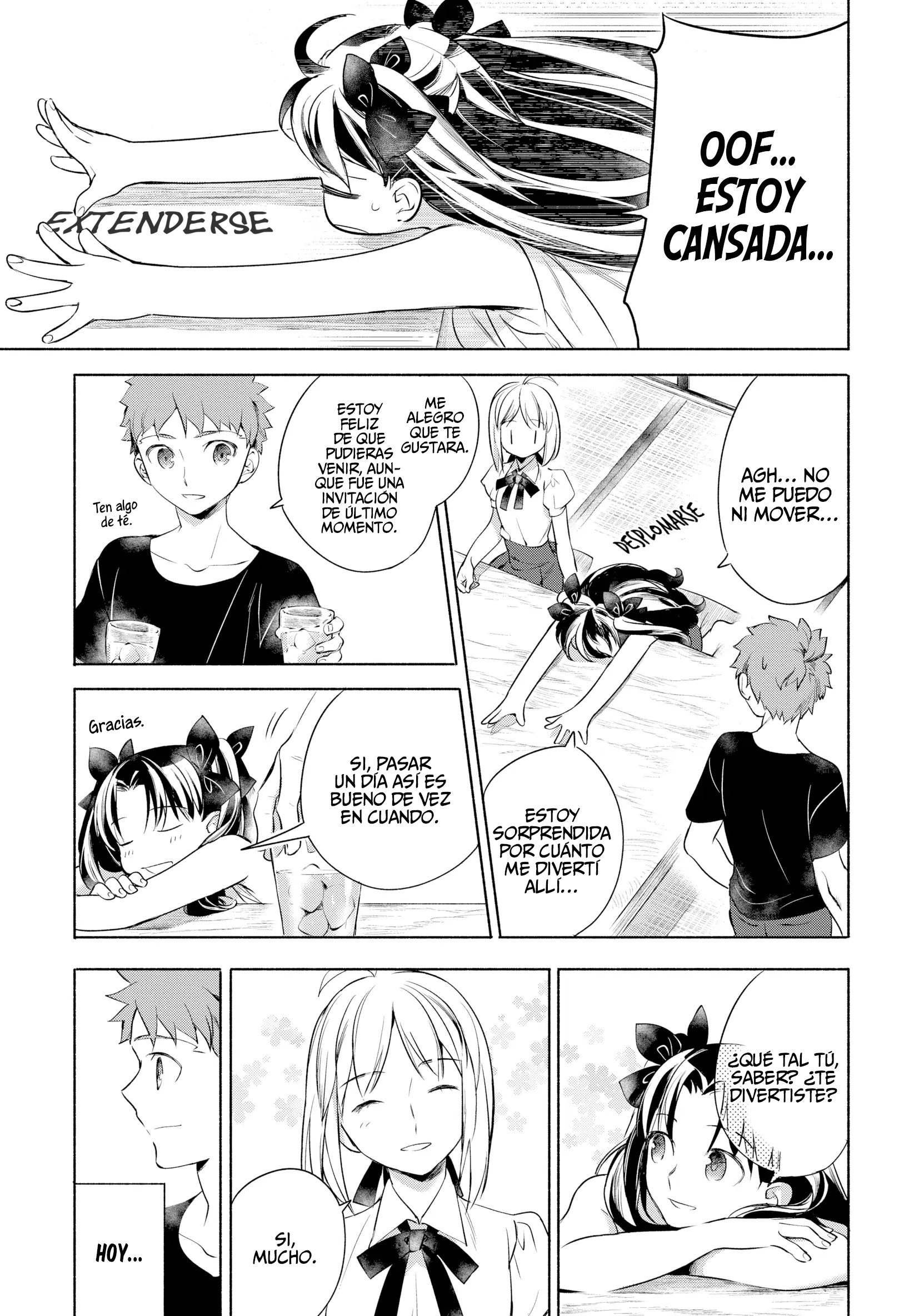 Emiya-san Chi no Kyou no Gohan Capitulo 7 página 4
