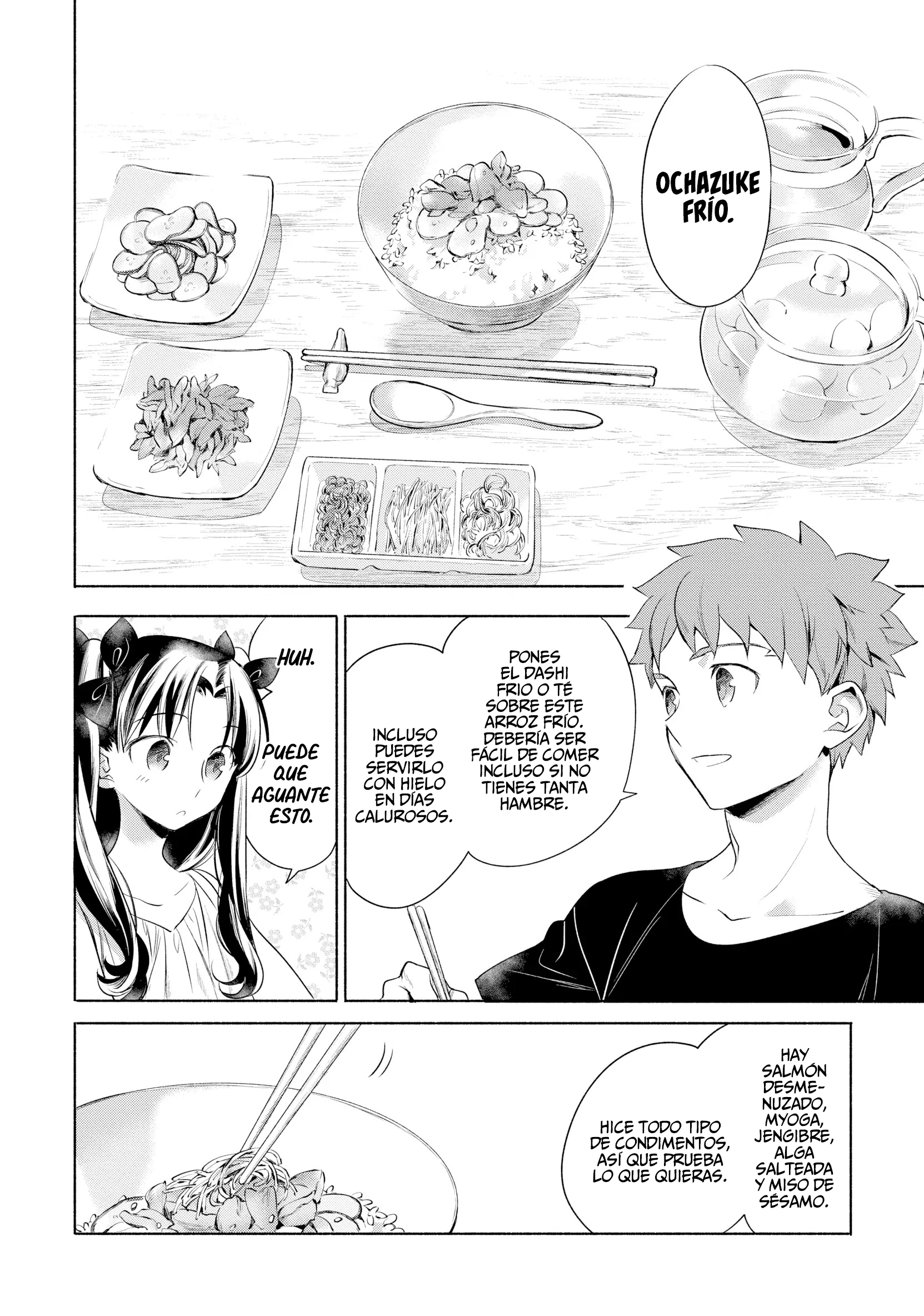 Emiya-san Chi no Kyou no Gohan Capitulo 7 página 9