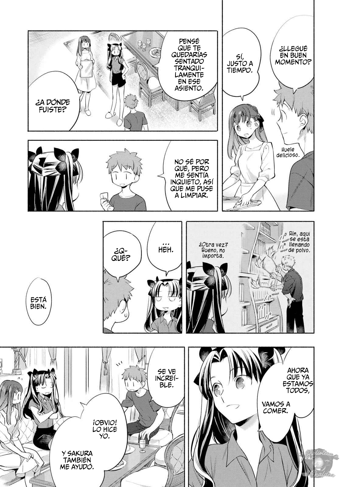 Emiya-san Chi no Kyou no Gohan Capitulo 8 página 10