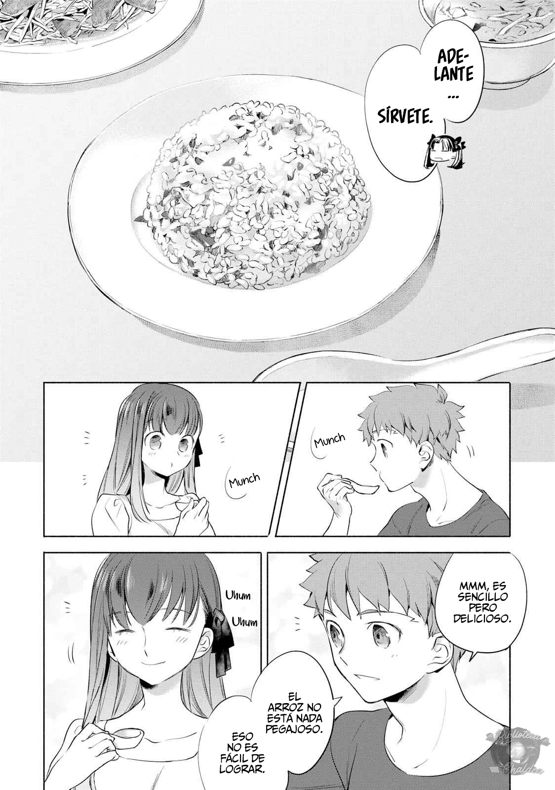 Emiya-san Chi no Kyou no Gohan Capitulo 8 página 11