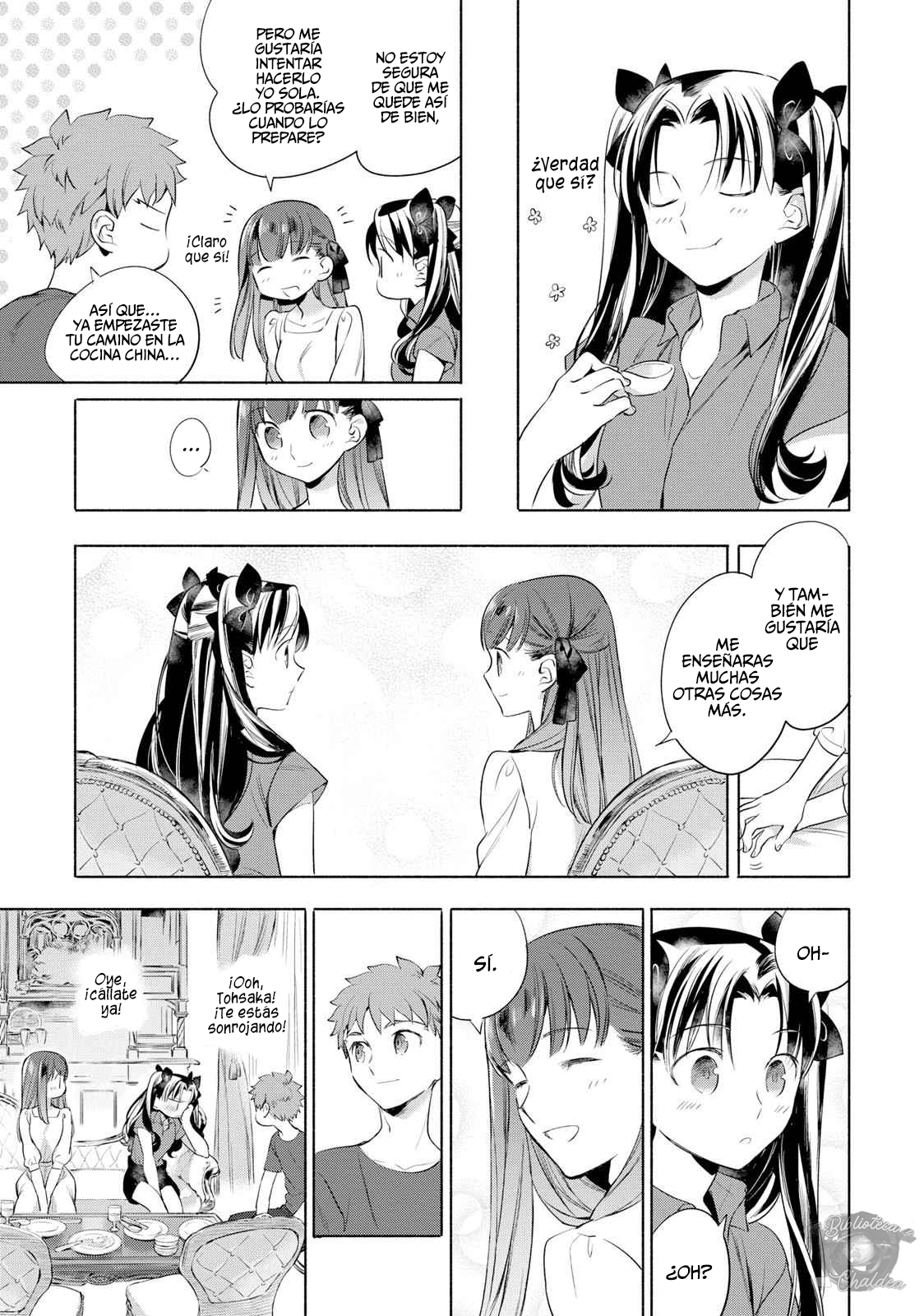 Emiya-san Chi no Kyou no Gohan Capitulo 8 página 12