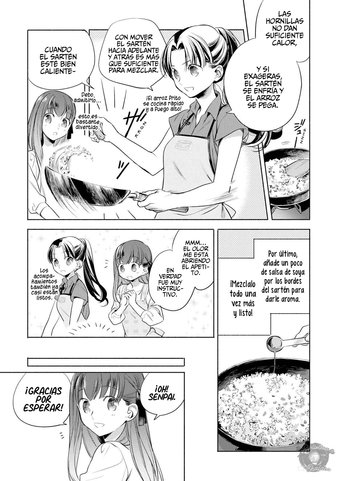 Emiya-san Chi no Kyou no Gohan Capitulo 8 página 9