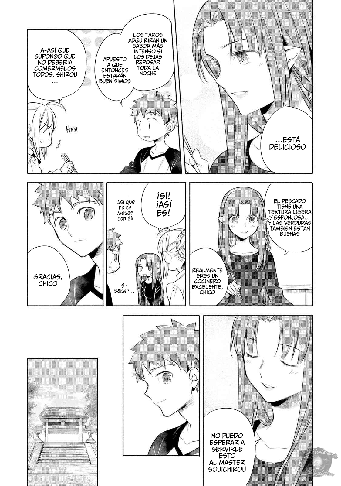 Emiya-san Chi no Kyou no Gohan Capitulo 9 página 12