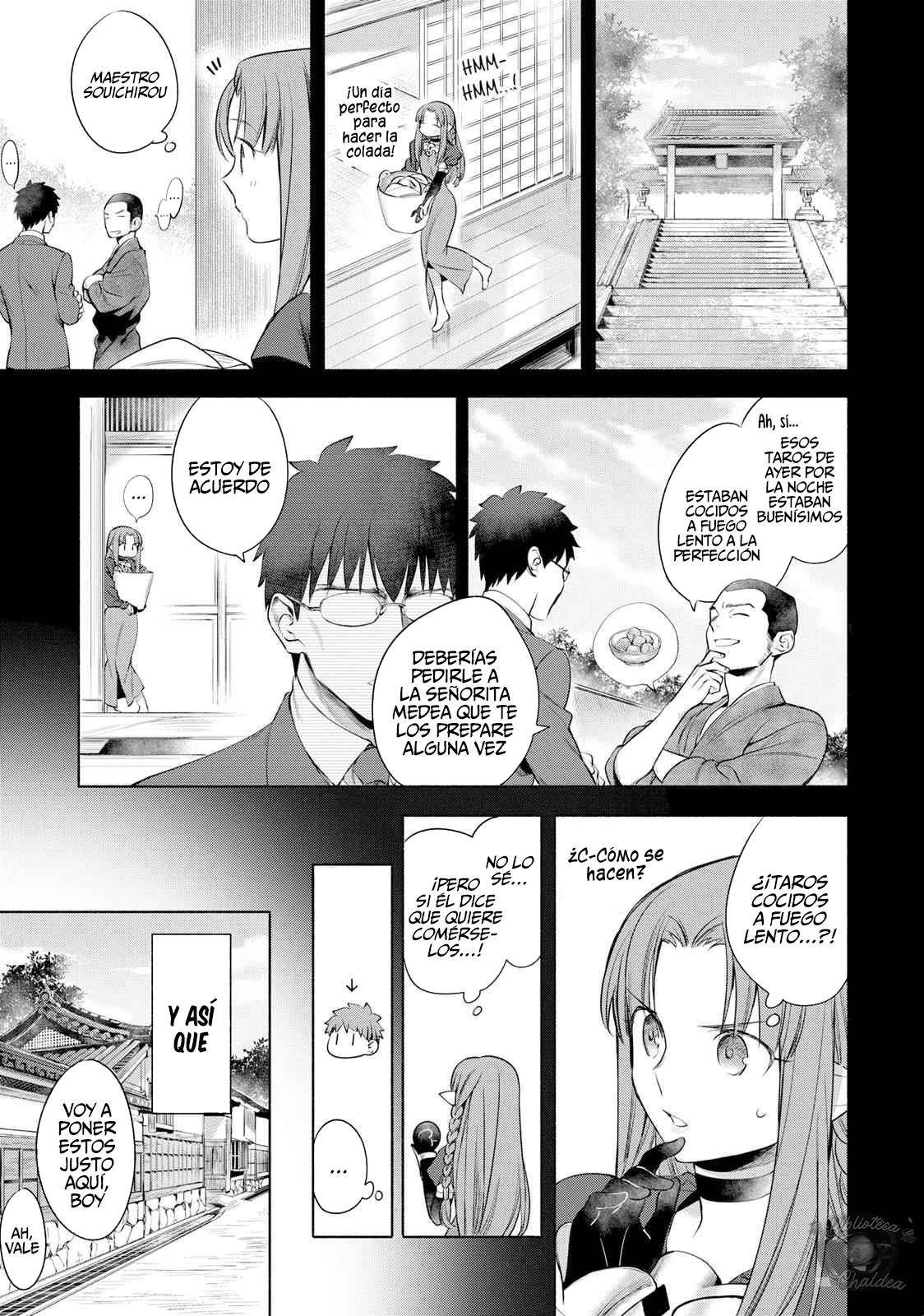 Emiya-san Chi no Kyou no Gohan Capitulo 9 página 4