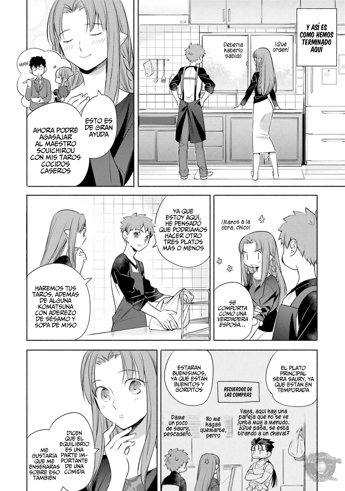 Emiya-san Chi no Kyou no Gohan Capitulo 9 página 5