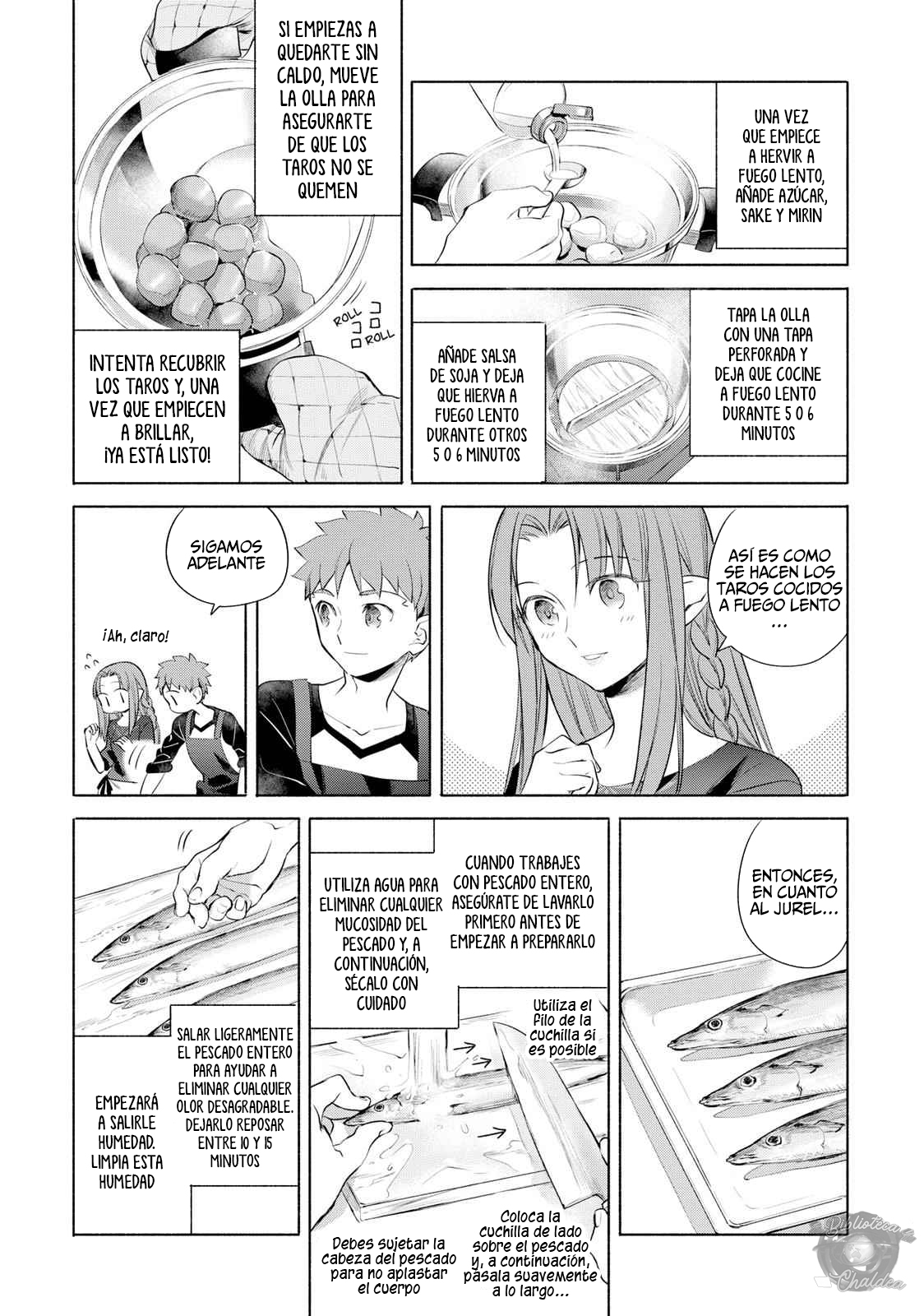 Emiya-san Chi no Kyou no Gohan Capitulo 9 página 7