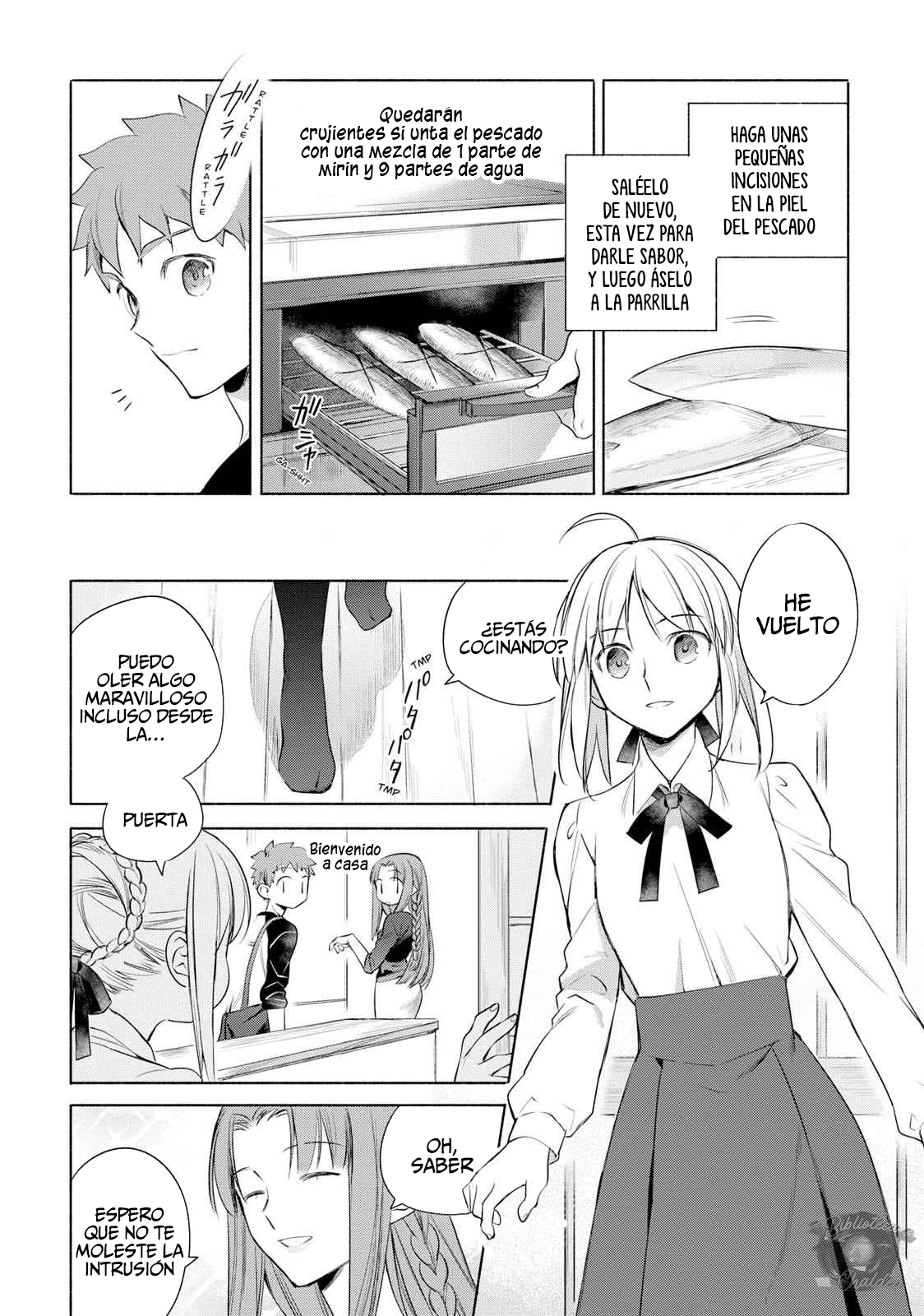 Emiya-san Chi no Kyou no Gohan Capitulo 9 página 8