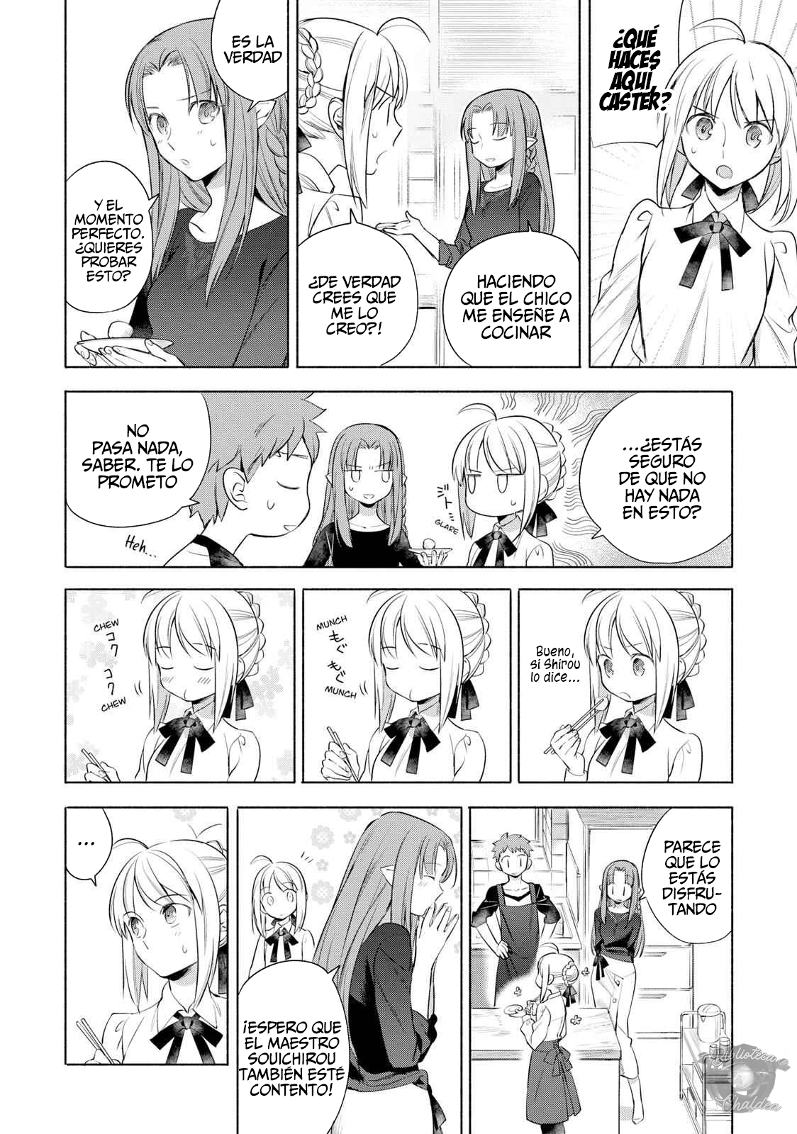 Emiya-san Chi no Kyou no Gohan Capitulo 9 página 9
