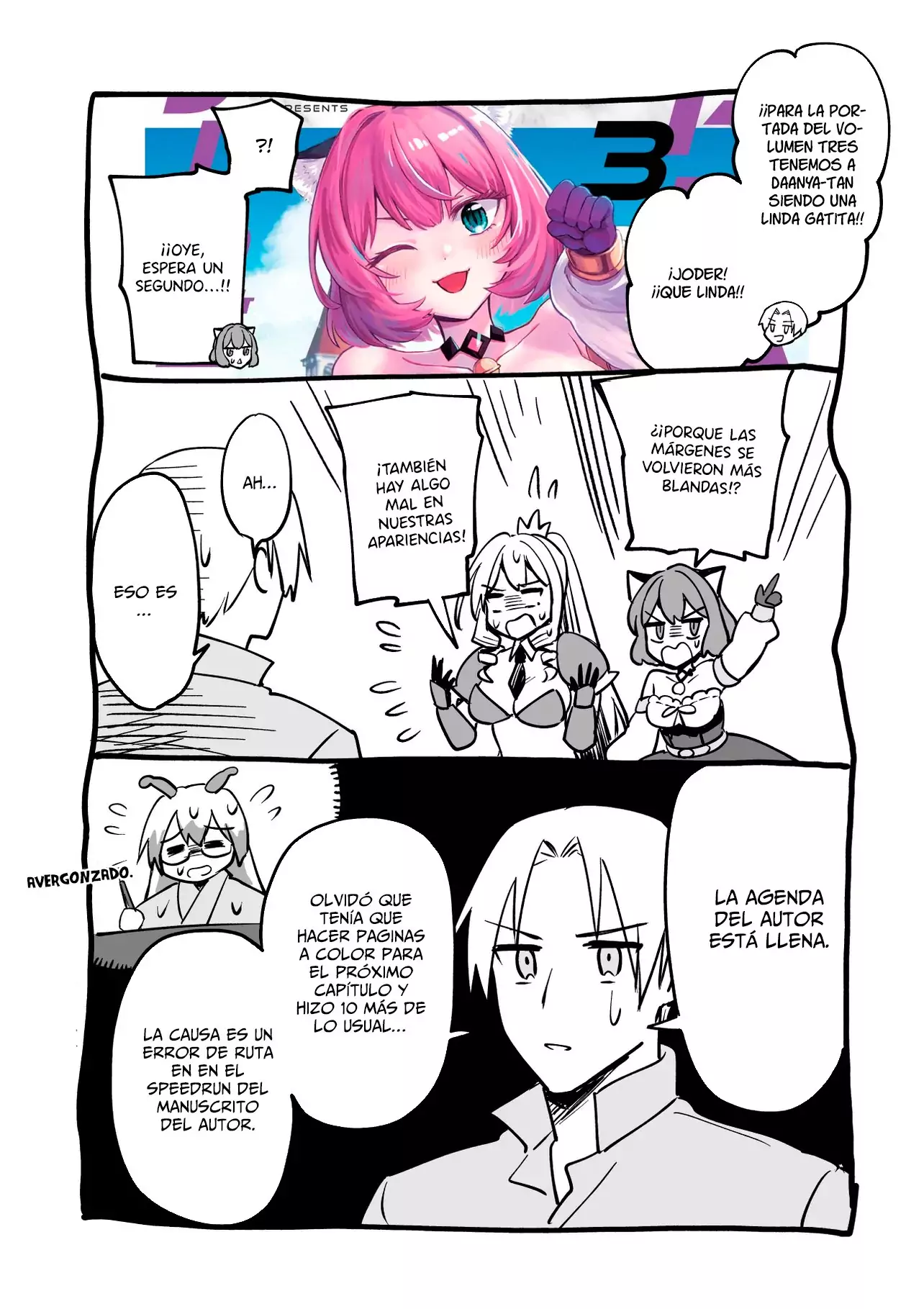 RTA Sousha wa Game Sekai kara Kaerenai Capitulo 14.5 página 3