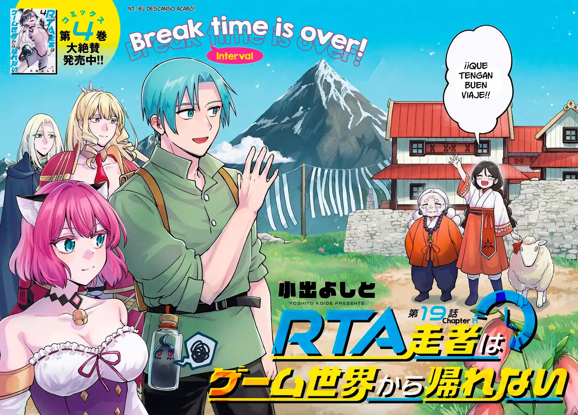 RTA Sousha wa Game Sekai kara Kaerenai Capitulo 19 página 4