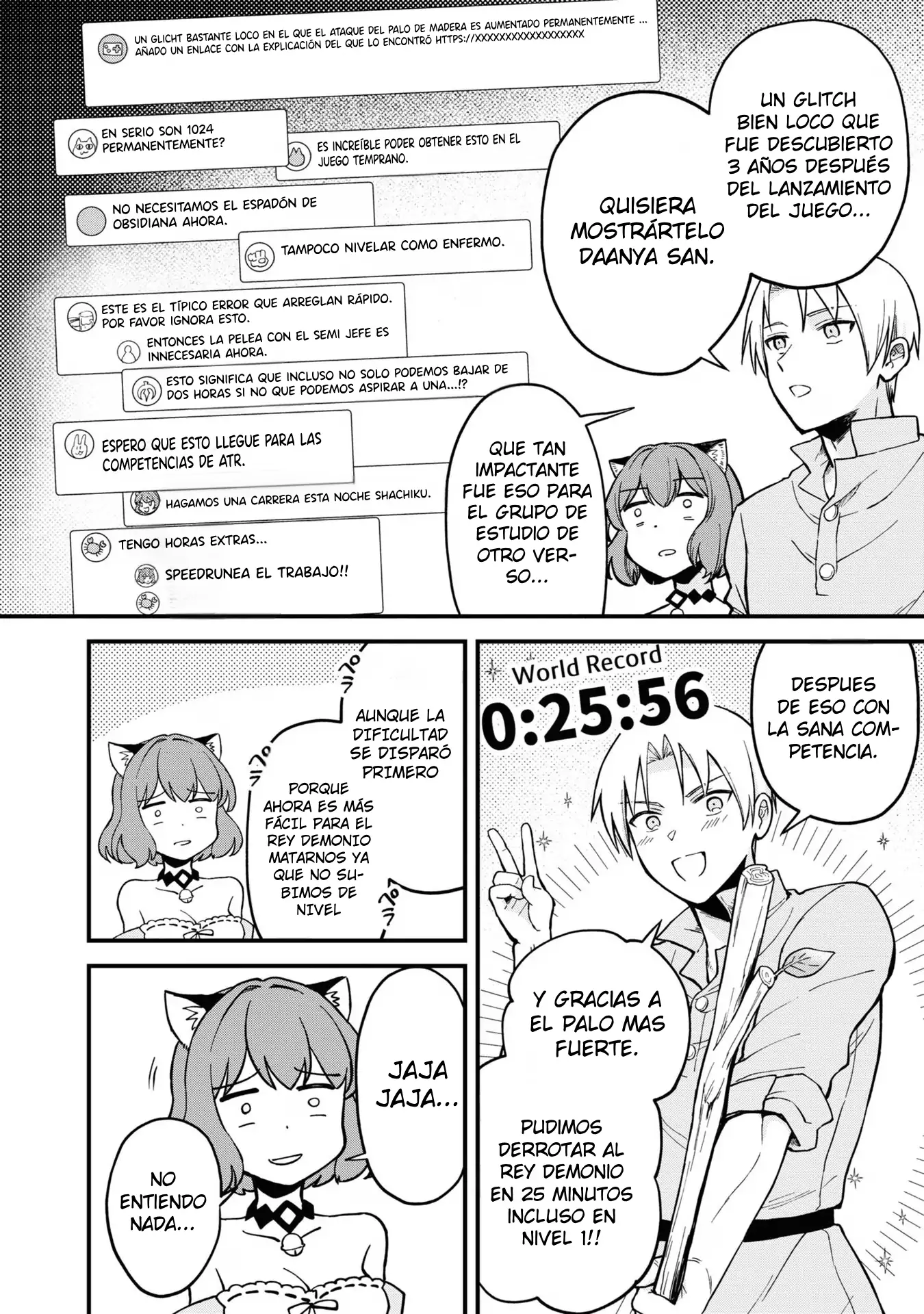 RTA Sousha wa Game Sekai kara Kaerenai Capitulo 3 página 15