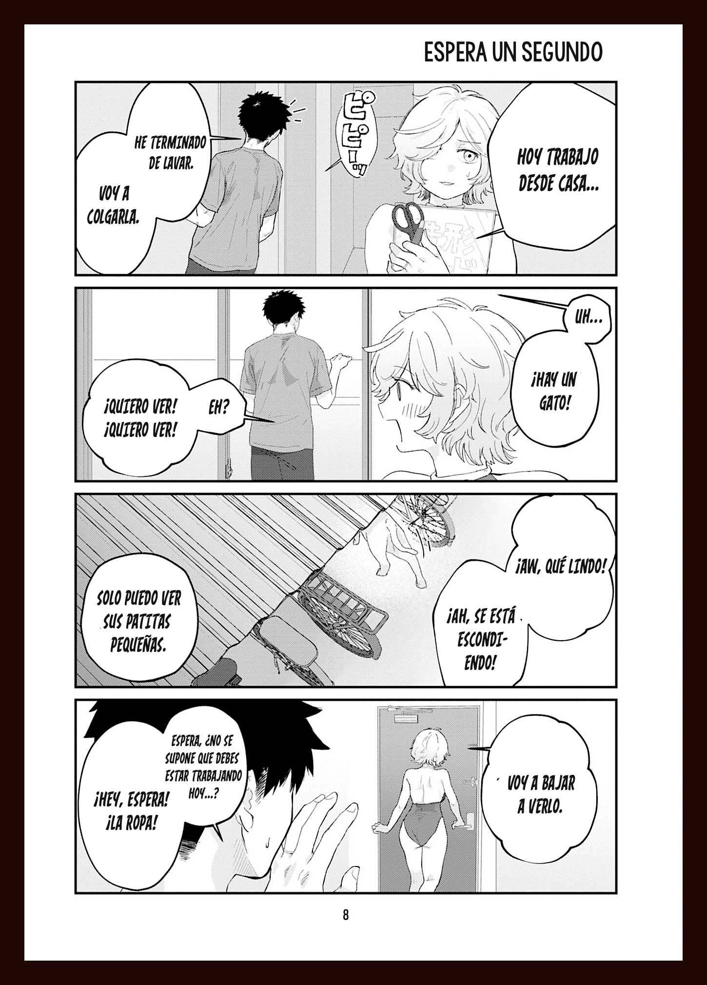 Uchi Komori Tsuma wa Cosplay Haishinsha Capitulo 1 página 8