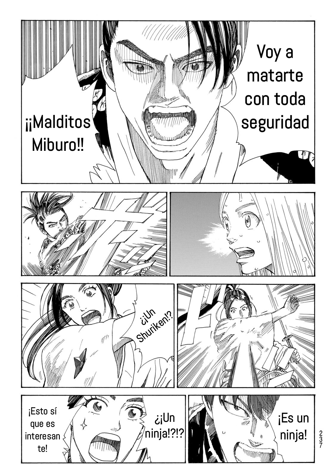 Ao no Miburo Capitulo 18 página 3