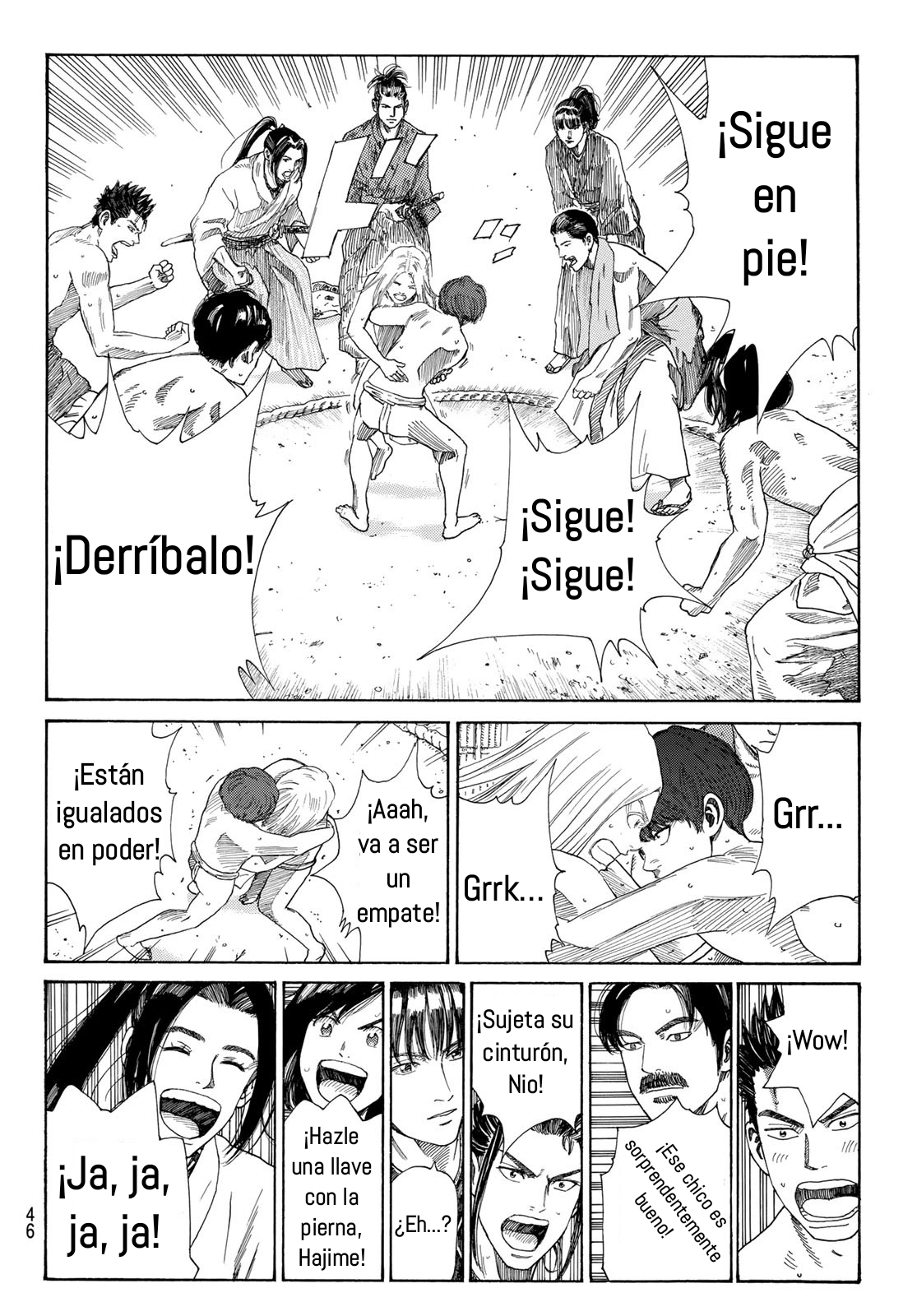 Ao no Miburo Capitulo 2 página 8