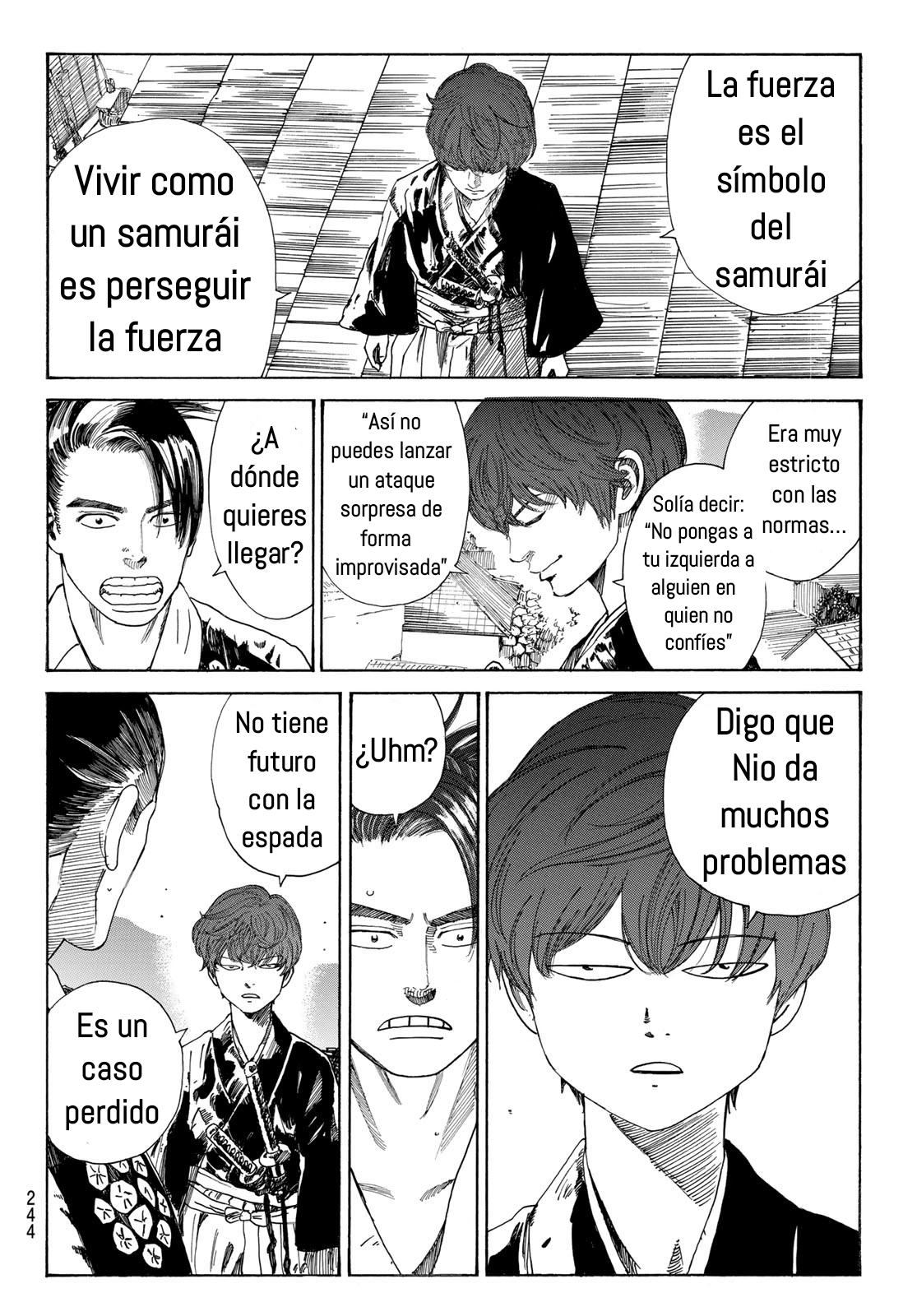 Ao no Miburo Capitulo 21 página 12