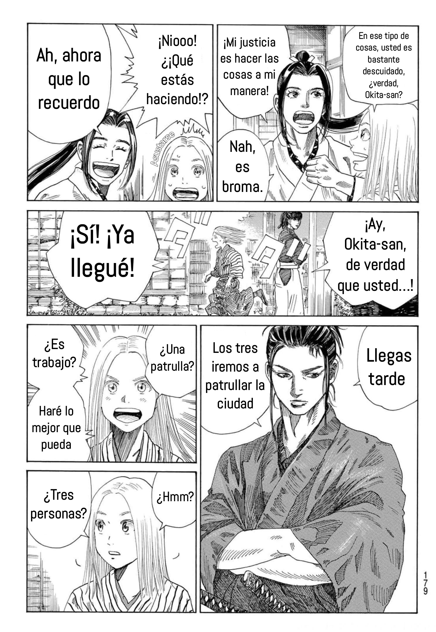 Ao no Miburo Capitulo 3 página 3