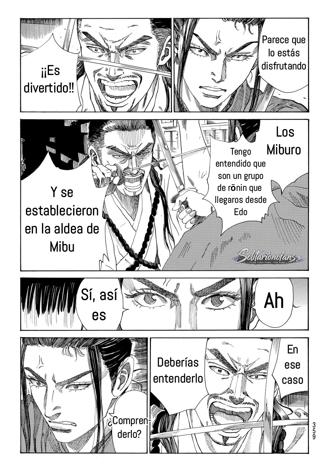 Ao no Miburo Capitulo 35 página 12