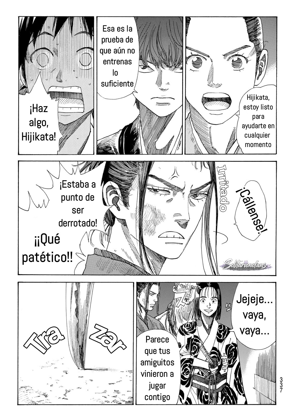 Ao no Miburo Capitulo 37 página 12
