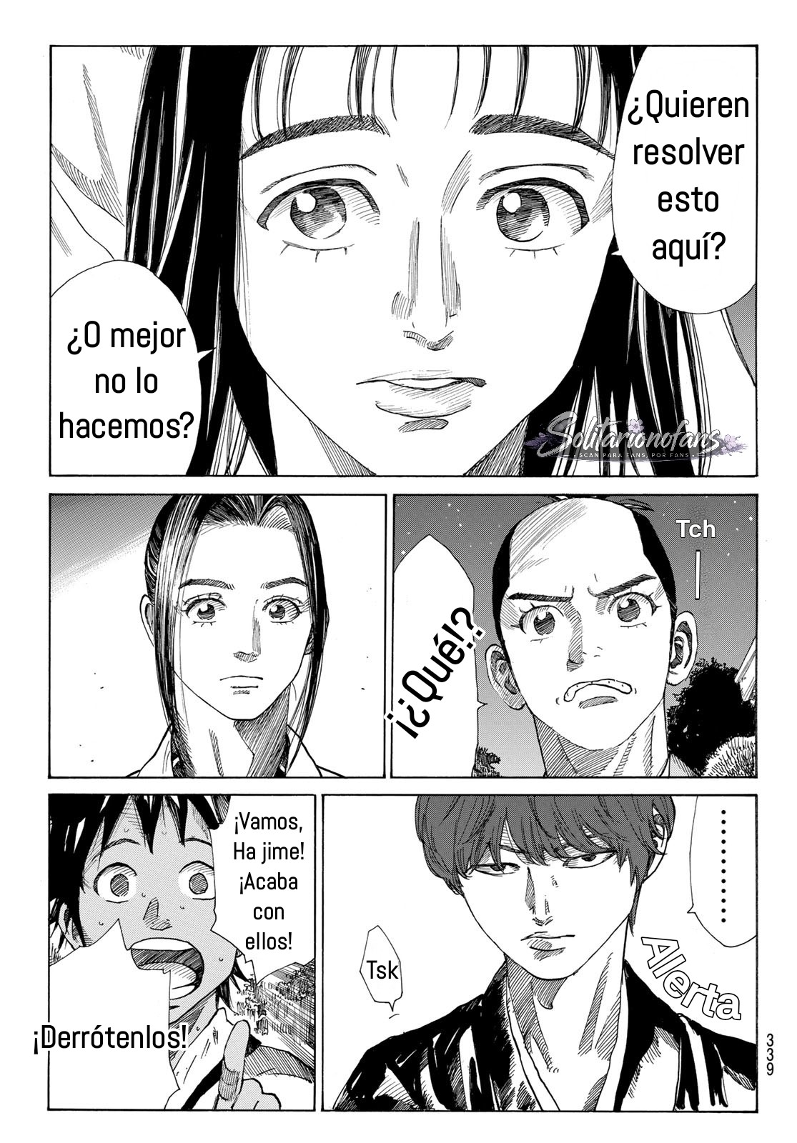Ao no Miburo Capitulo 37 página 14