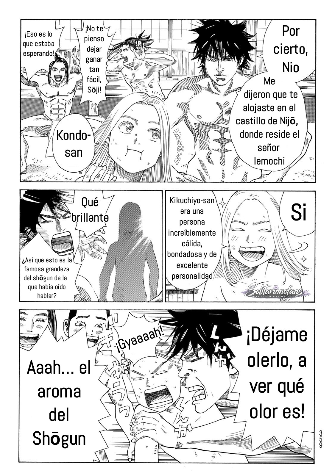 Ao no Miburo Capitulo 40 página 8