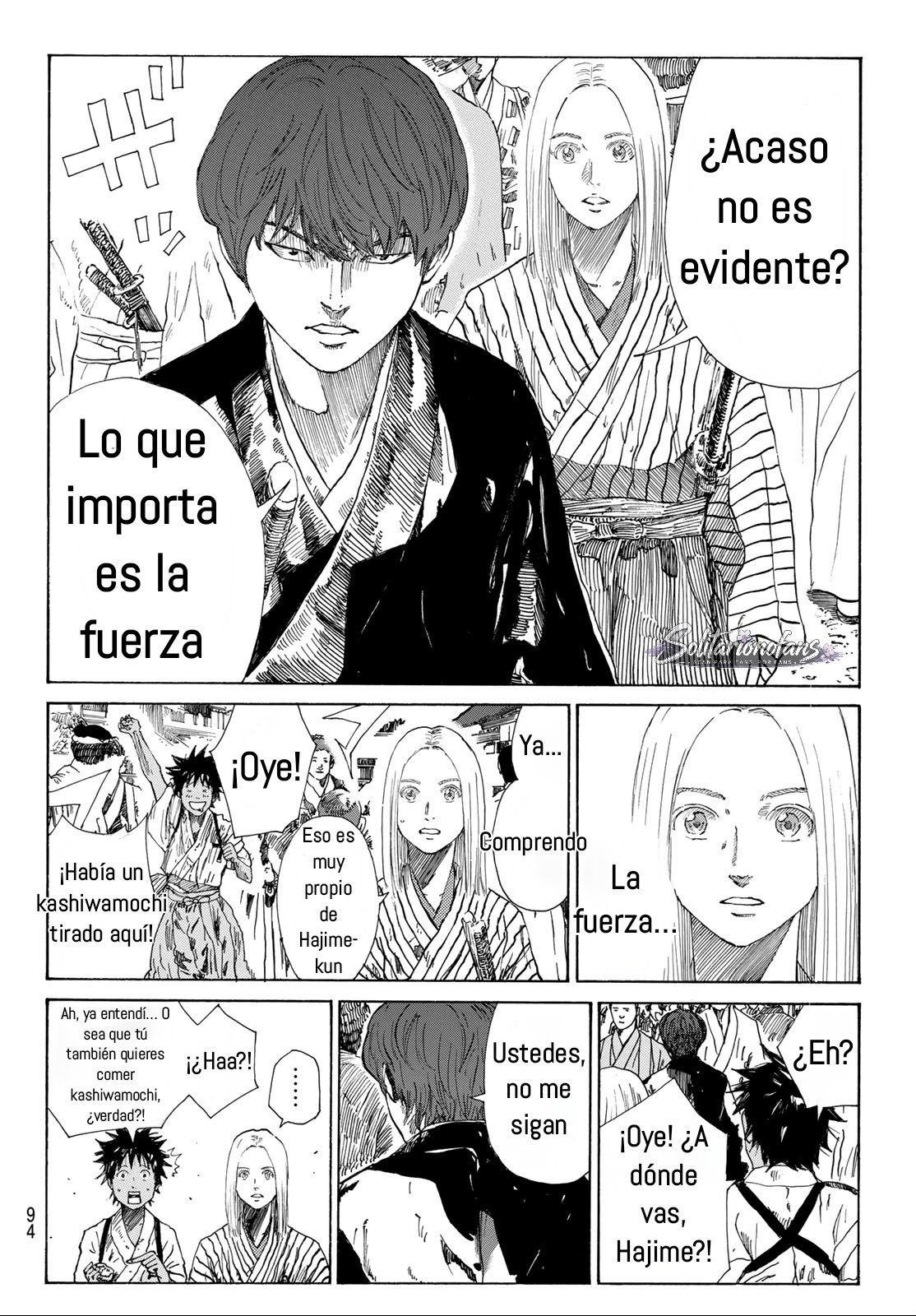 Ao no Miburo Capitulo 41 página 10