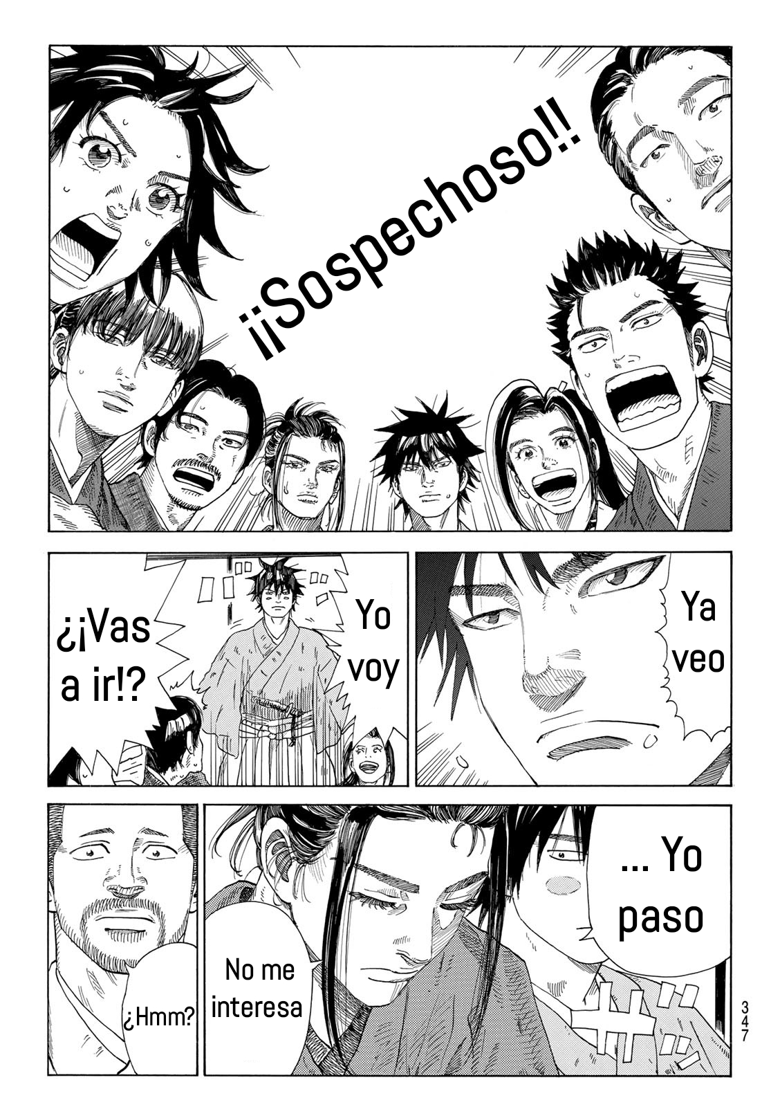 Ao no Miburo Capitulo 9 página 6