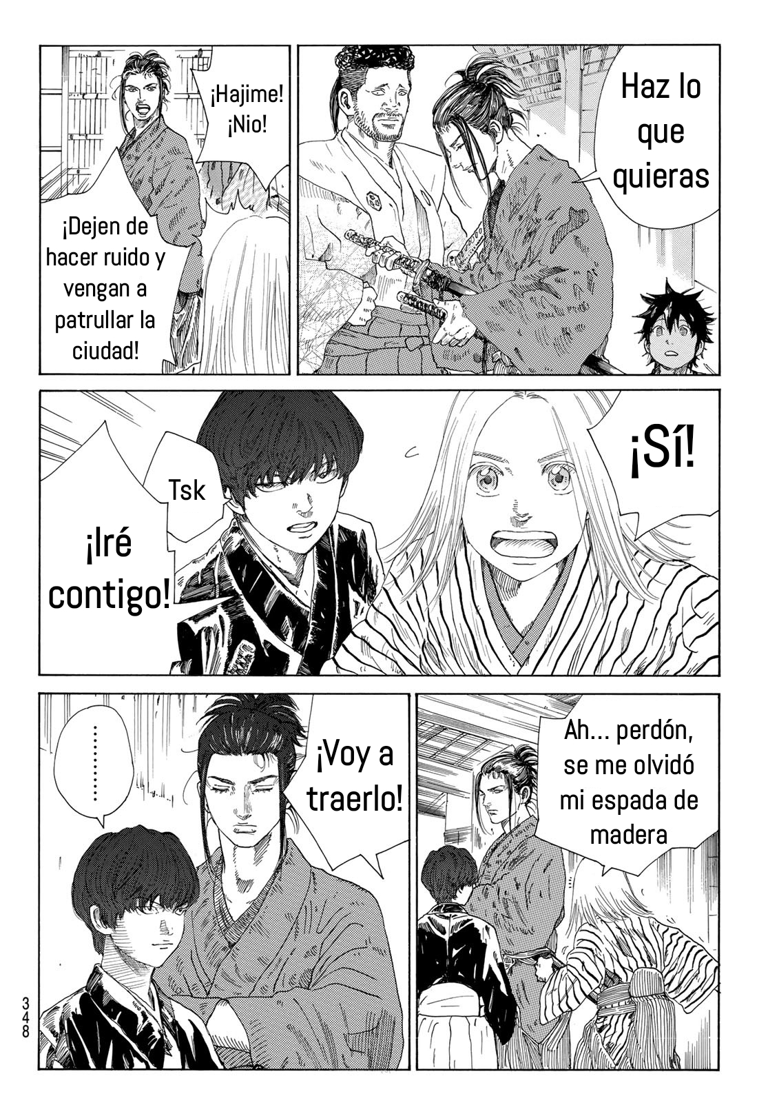 Ao no Miburo Capitulo 9 página 7