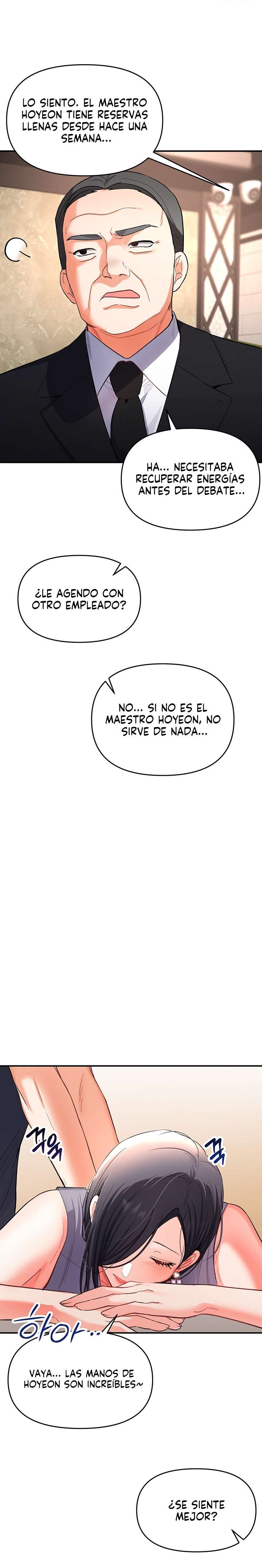 Soy el Único Hombre en la Tienda de Masajes Capitulo 1 página 22