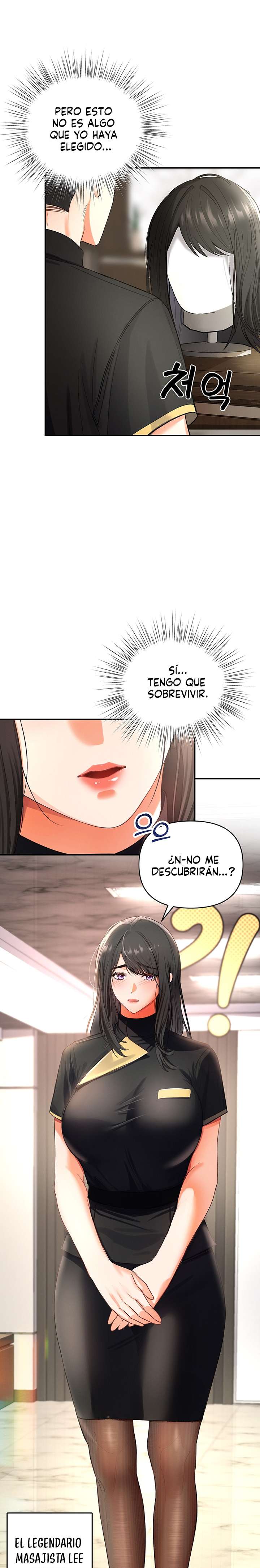 Soy el Único Hombre en la Tienda de Masajes Capitulo 1 página 52