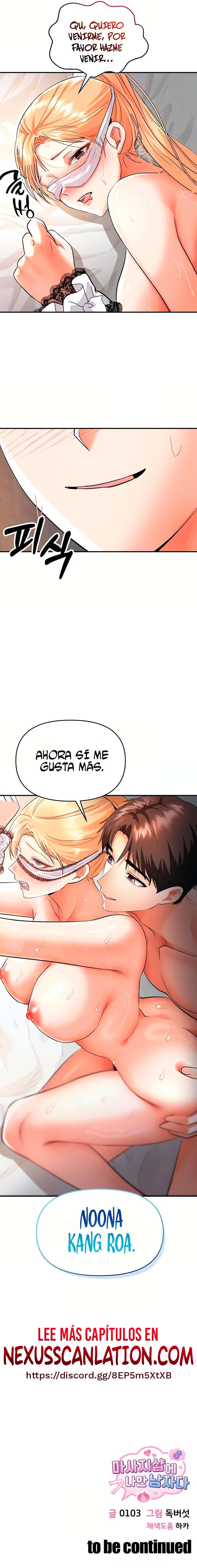 Soy el Único Hombre en la Tienda de Masajes Capitulo 10 página 22
