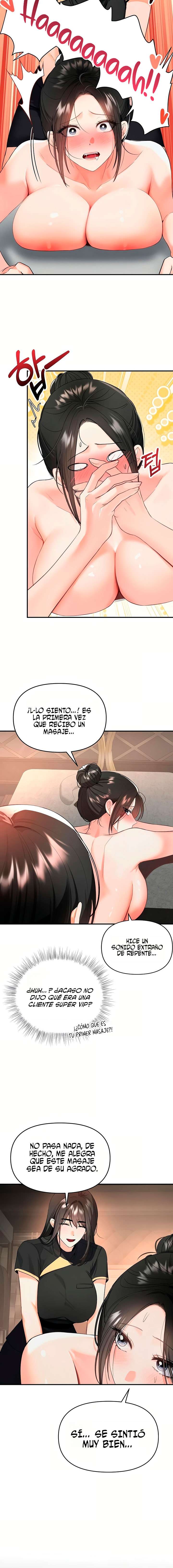 Soy el Único Hombre en la Tienda de Masajes Capitulo 2 página 9
