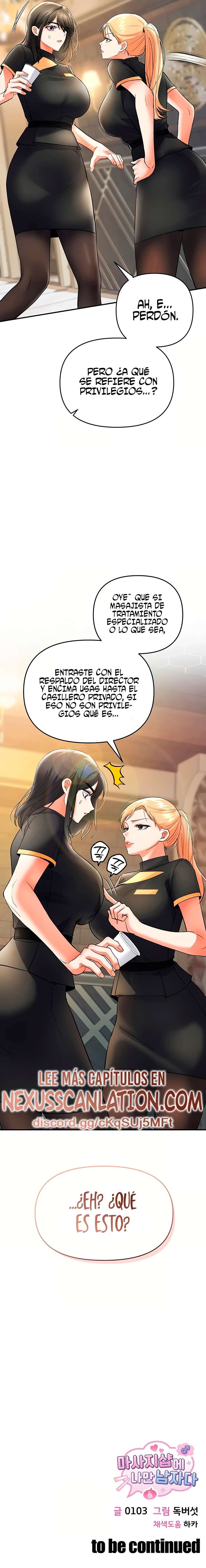 Soy el Único Hombre en la Tienda de Masajes Capitulo 8 página 23