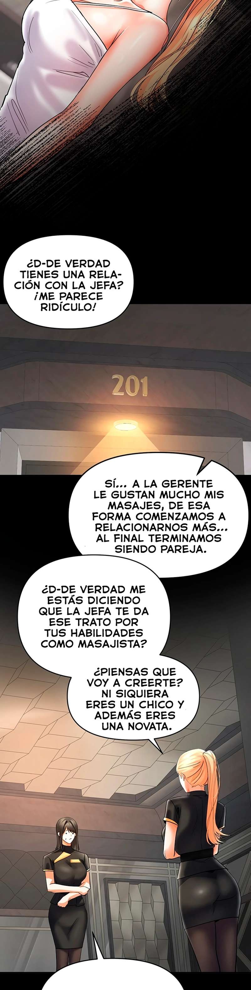 Soy el Único Hombre en la Tienda de Masajes Capitulo 9 página 17