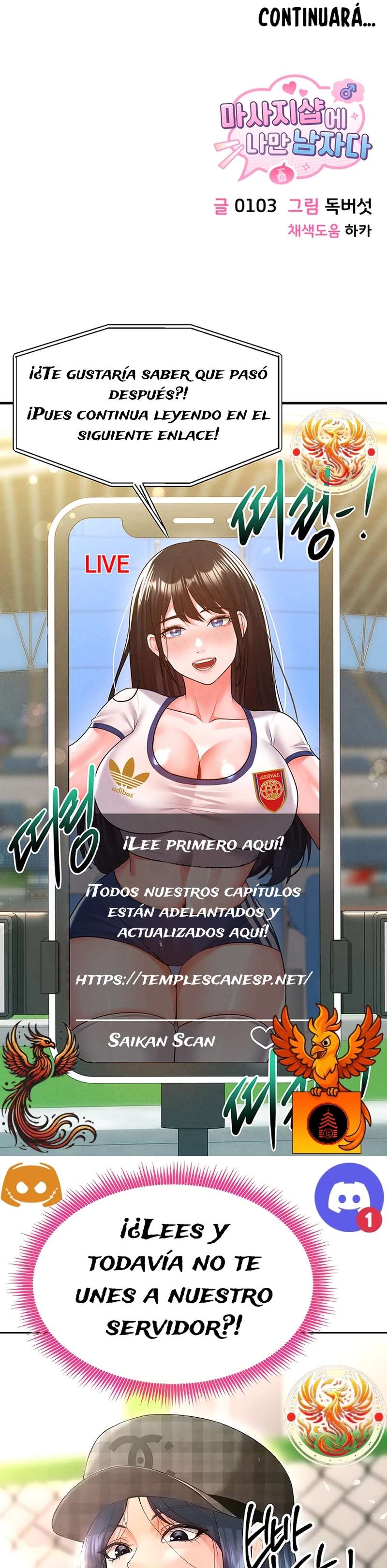 Soy el Único Hombre en la Tienda de Masajes Capitulo 9 página 42