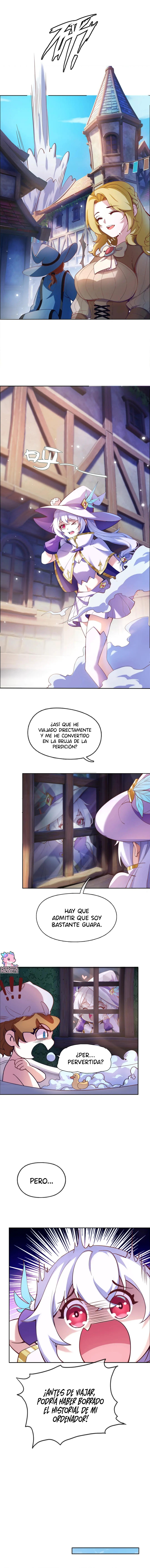 Reincarnated as a Disaster Witch, I Don't Want to Be Captured Capitulo 1 página 7