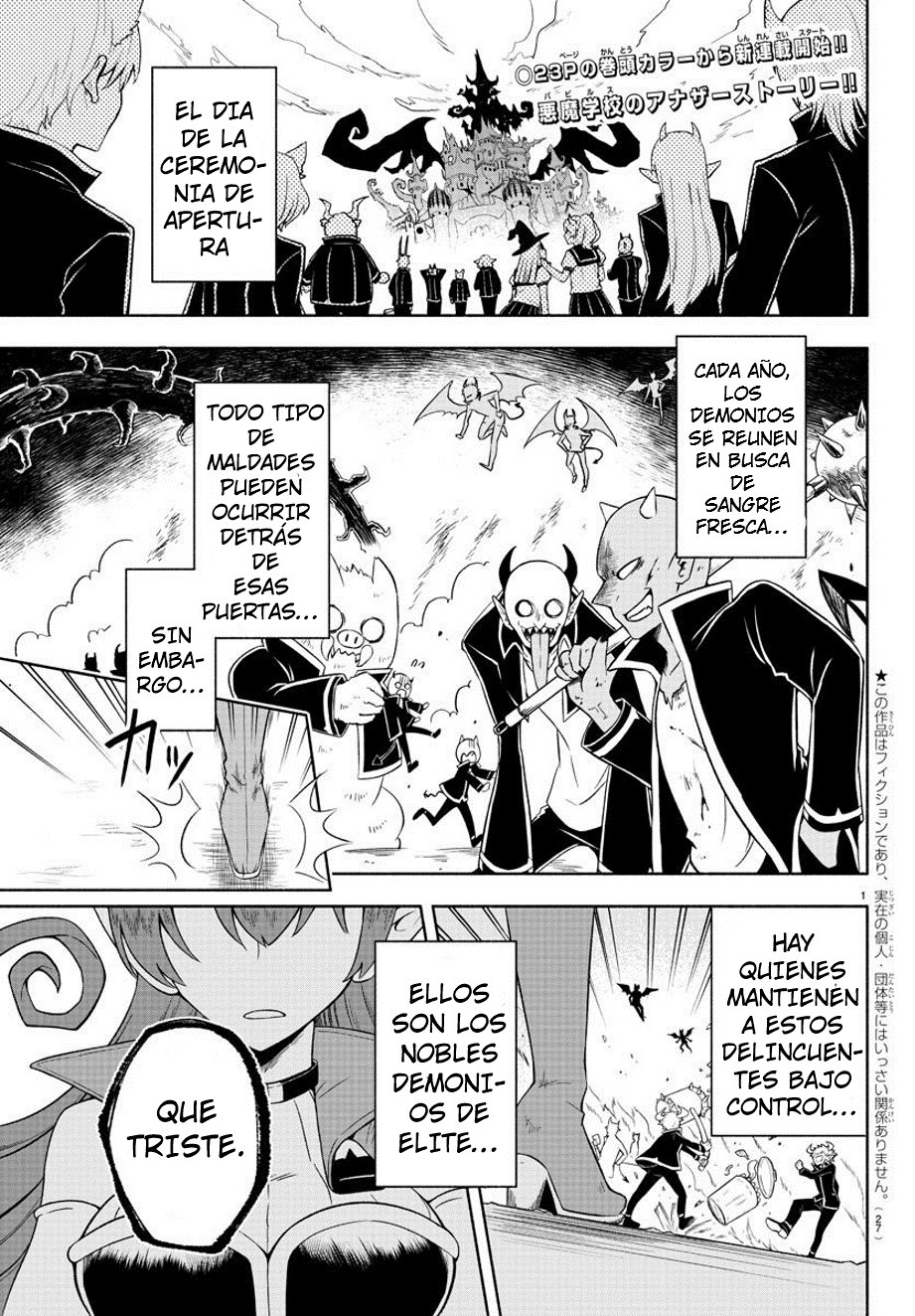 Makai no Shuyaku wa Wareware da! Capitulo 1 página 4