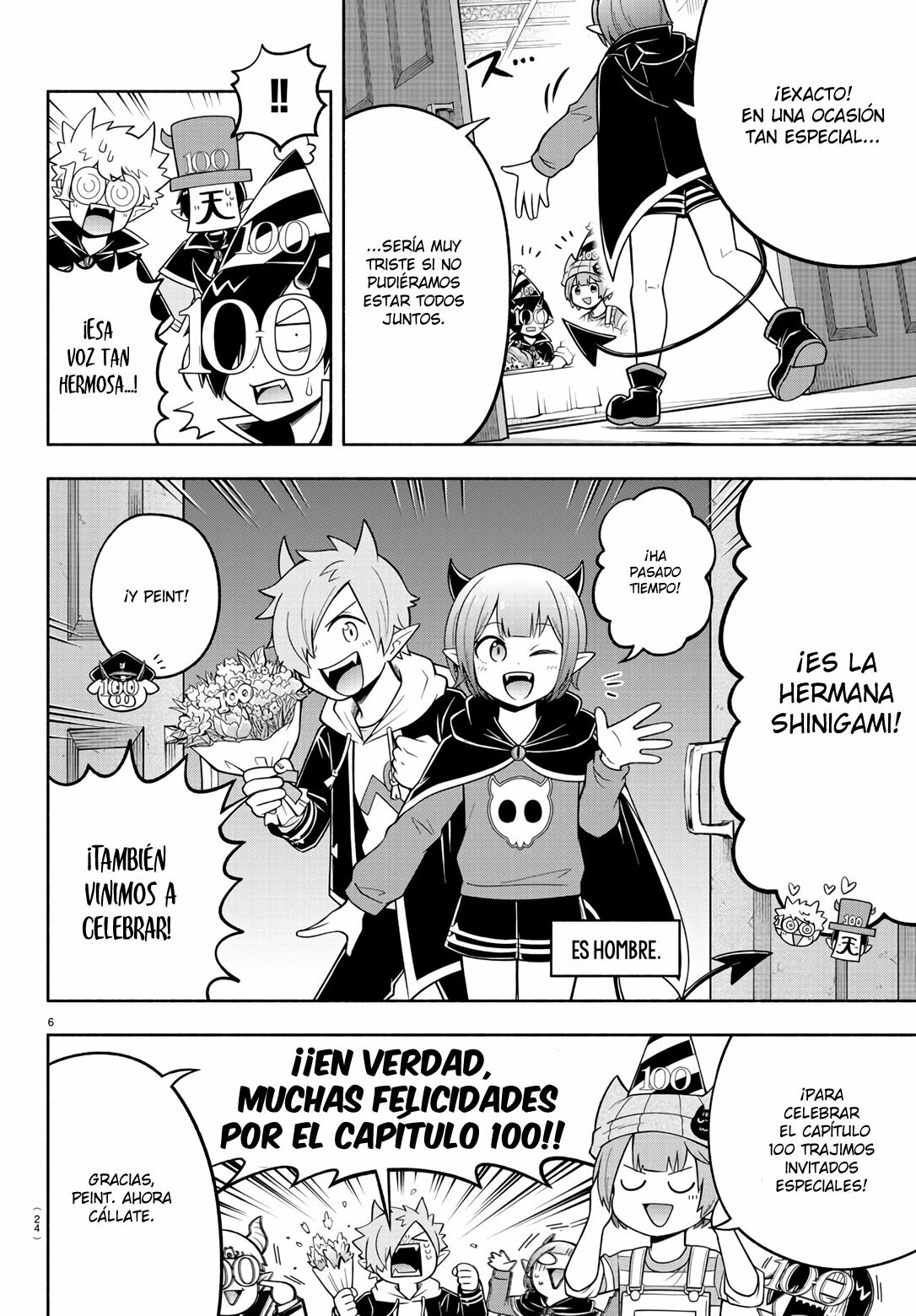 Makai no Shuyaku wa Wareware da! Capitulo 100 página 10