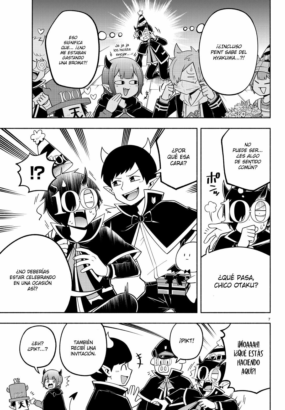 Makai no Shuyaku wa Wareware da! Capitulo 100 página 11