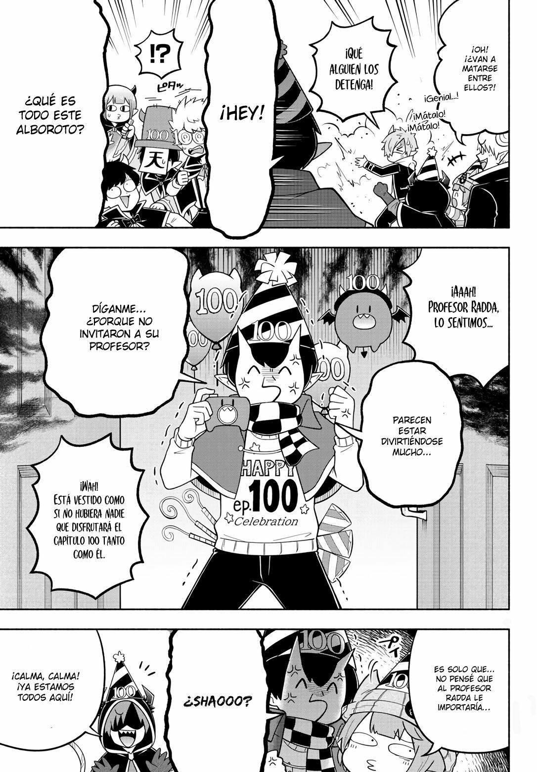 Makai no Shuyaku wa Wareware da! Capitulo 100 página 13
