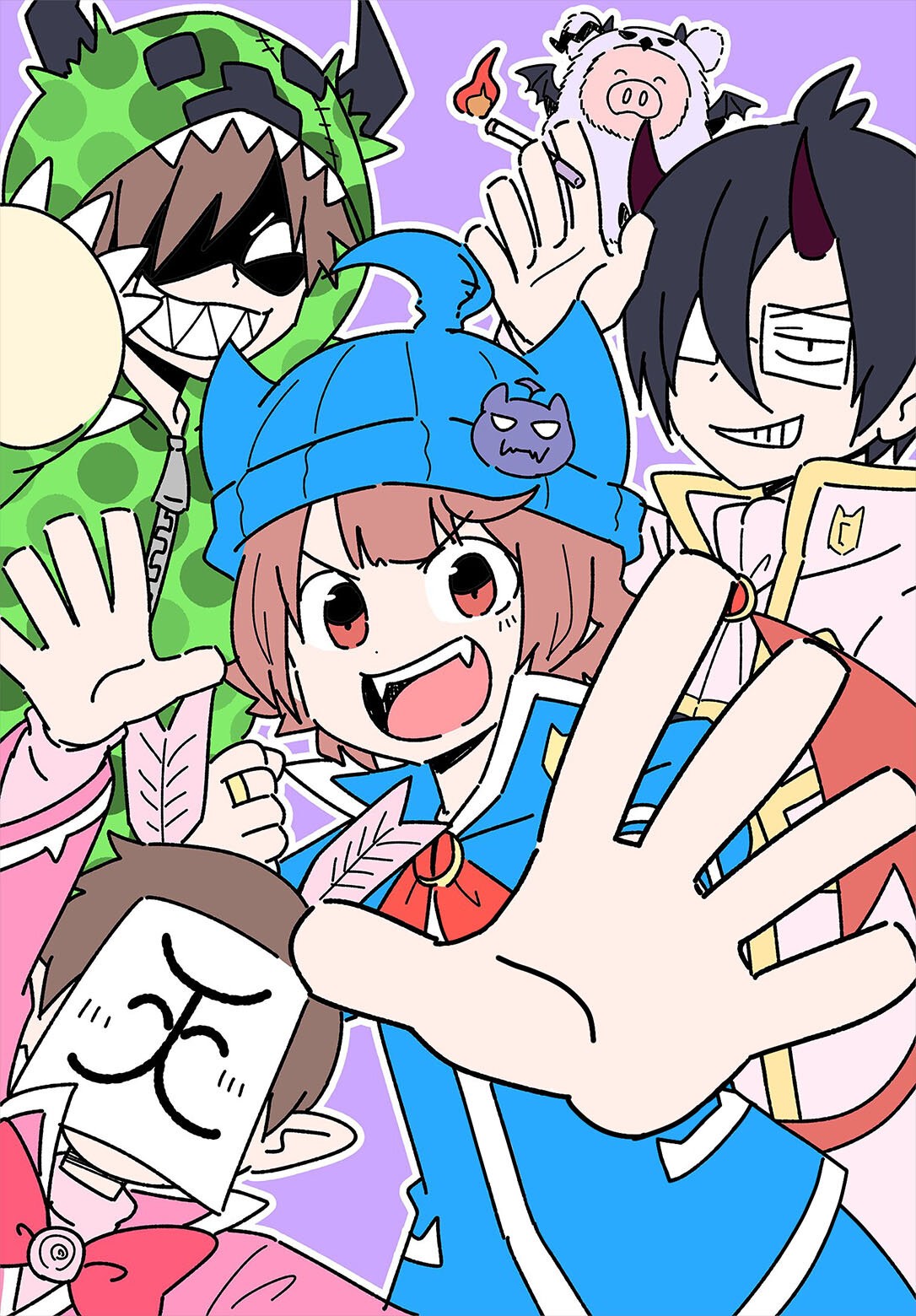 Makai no Shuyaku wa Wareware da! Capitulo 100 página 20