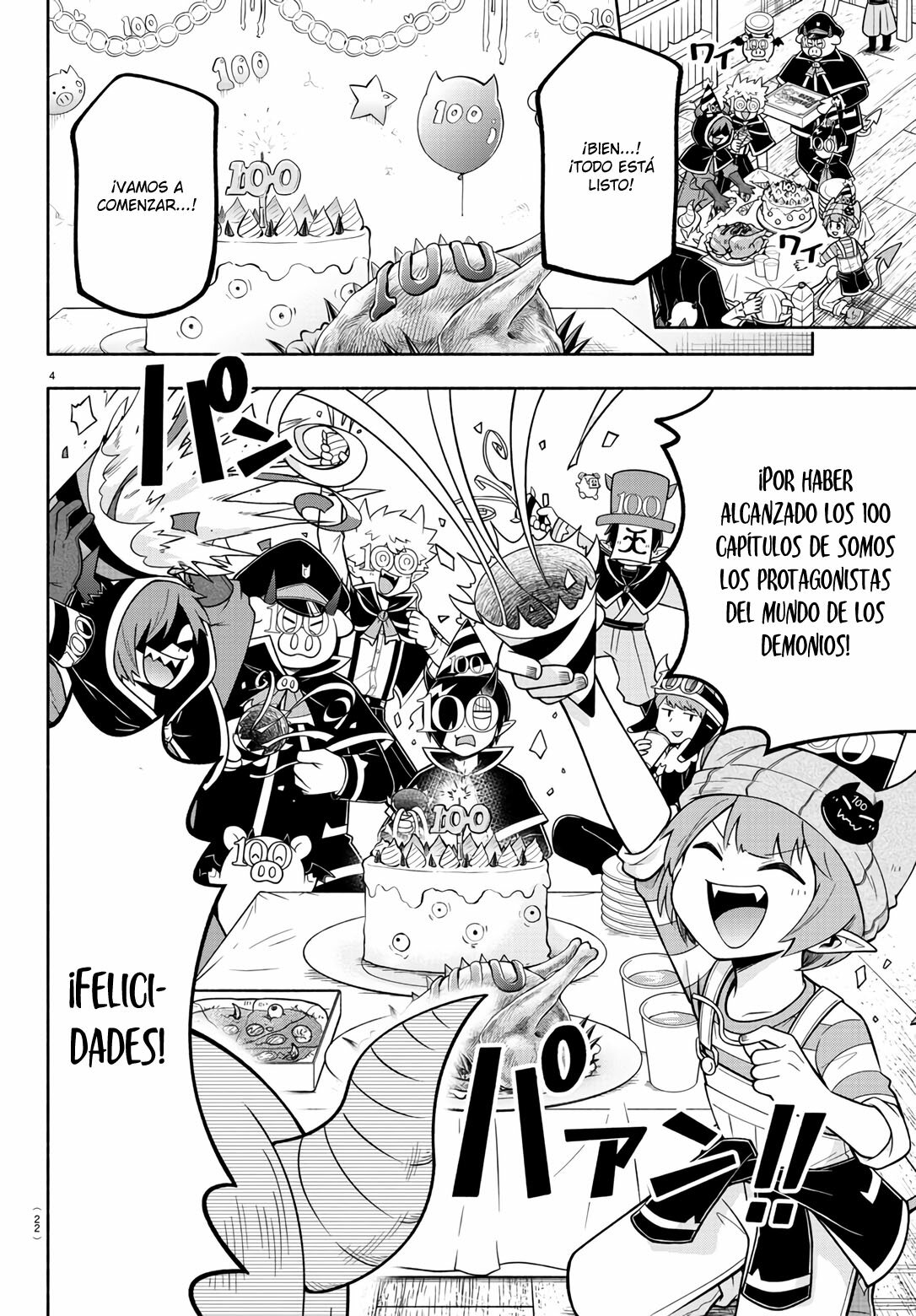 Makai no Shuyaku wa Wareware da! Capitulo 100 página 8