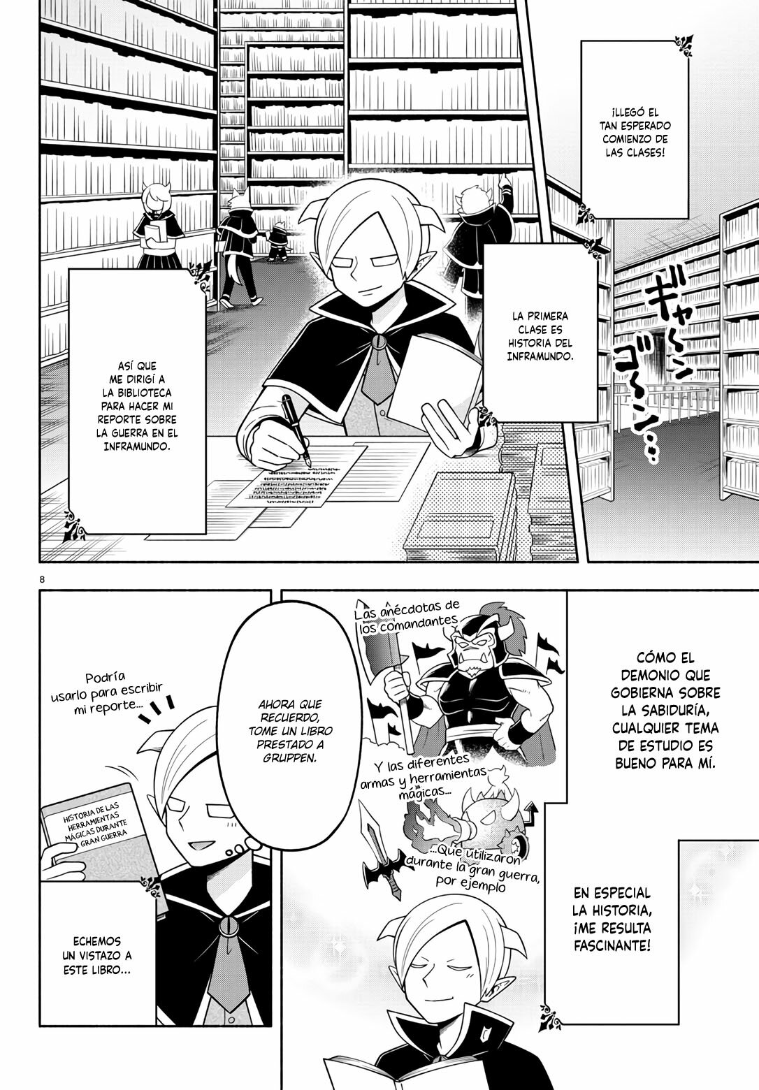Makai no Shuyaku wa Wareware da! Capitulo 102 página 9
