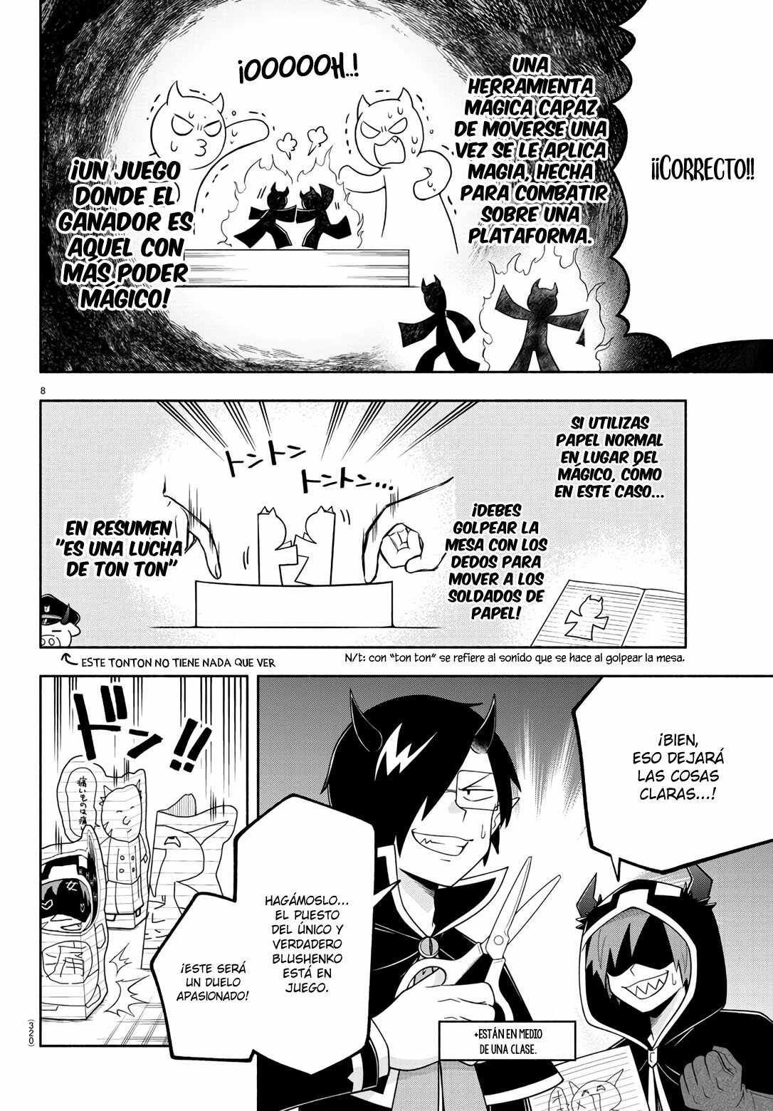 Makai no Shuyaku wa Wareware da! Capitulo 104 página 9
