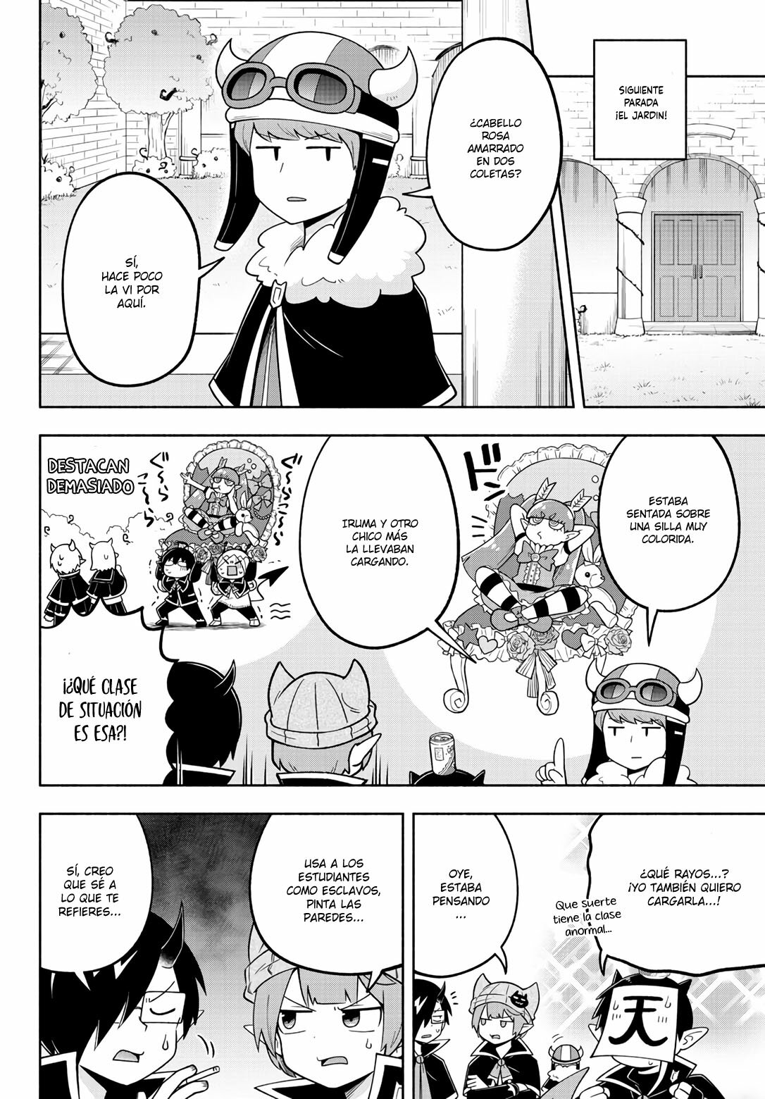 Makai no Shuyaku wa Wareware da! Capitulo 105 página 10
