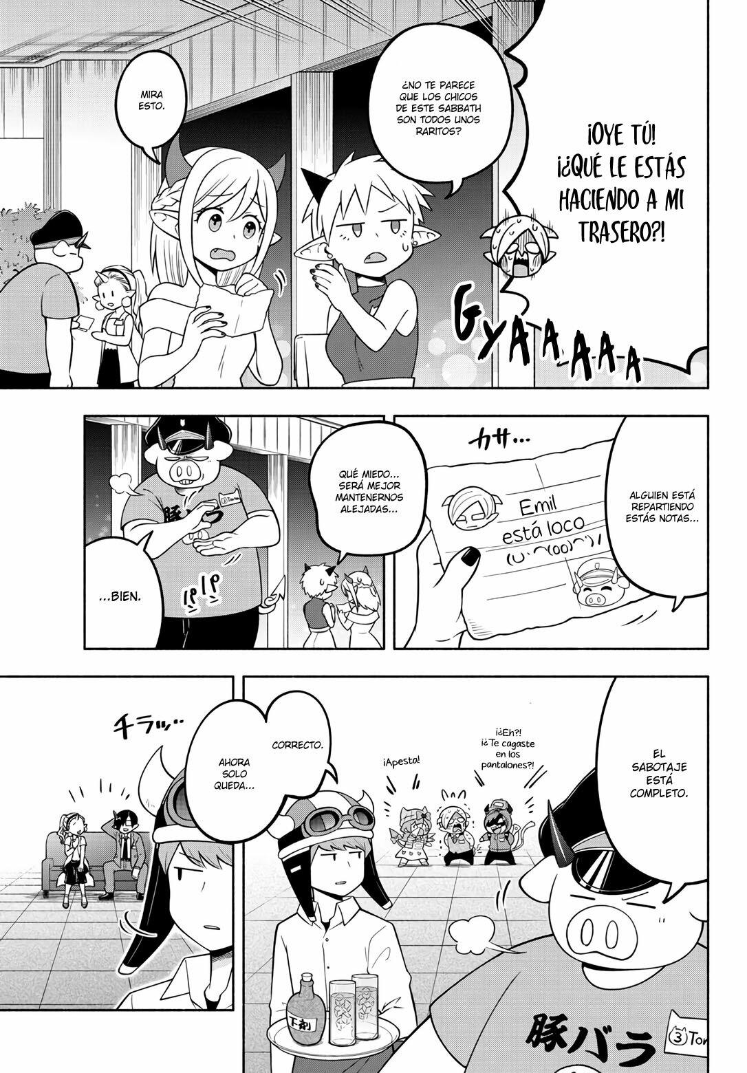 Makai no Shuyaku wa Wareware da! Capitulo 107 página 8